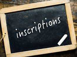 Les inscriptions aux cours